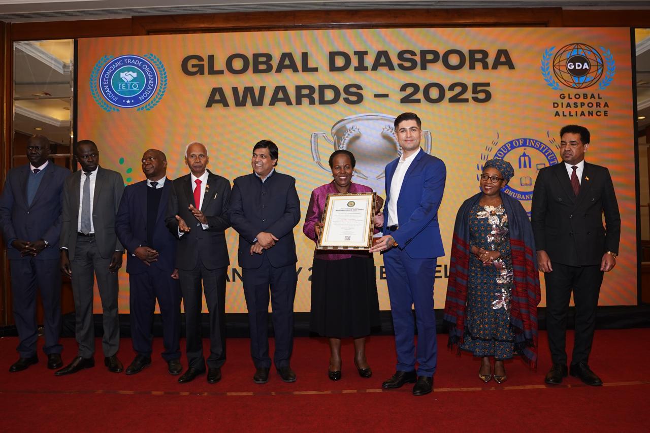 Global Diaspora Awards recognition ceremony