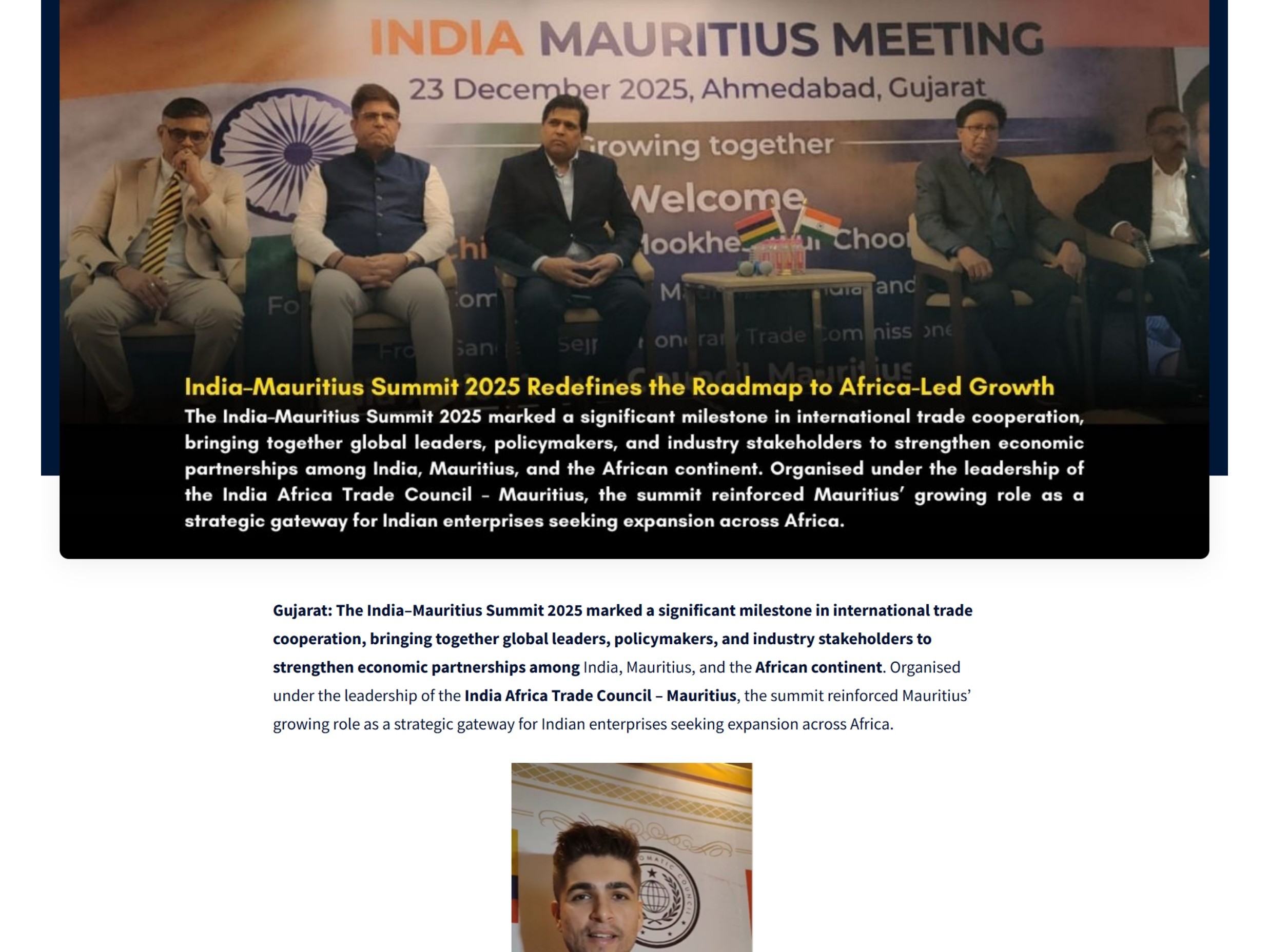 Africa-Led Growth in Focus: A Roadmap for Indian MSMEs Entering Mauritius and the Continent