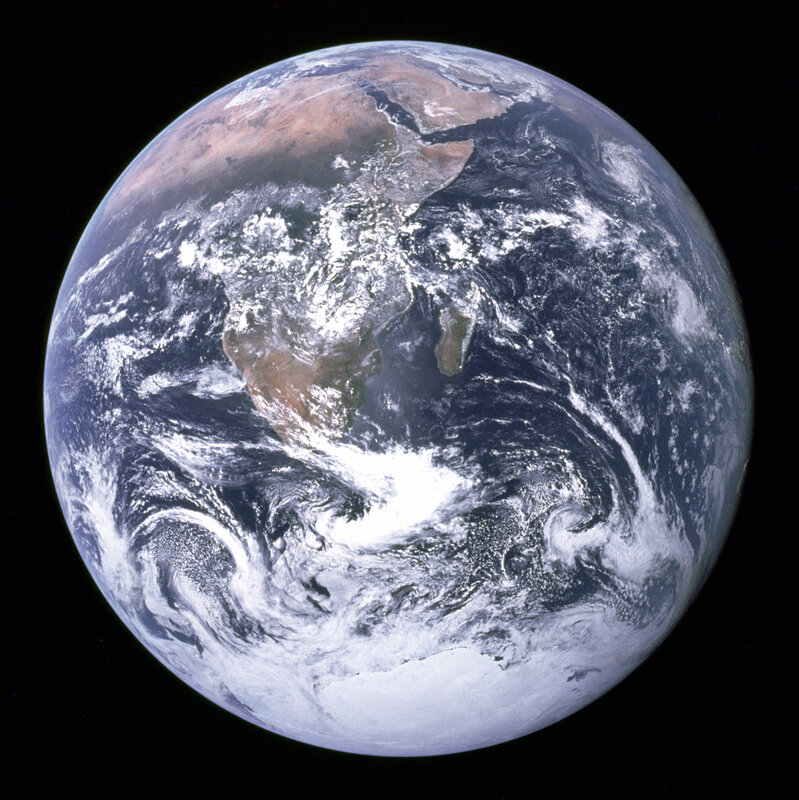 Earth viewed from space — Africa, the Indian Ocean and South Asia